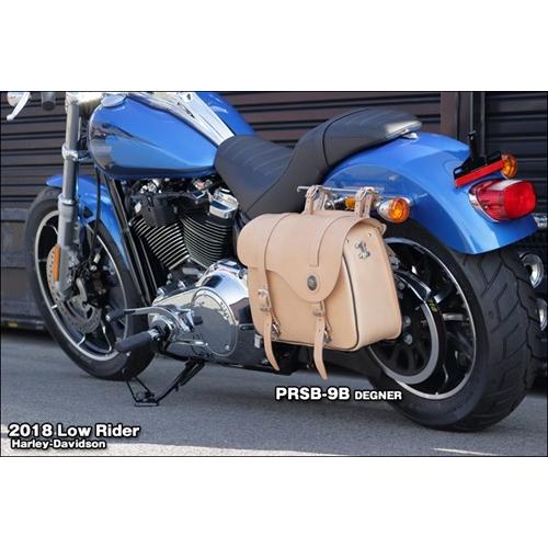 DEGNER（デグナー） PRSB-9B レザーサドルバッグ タン 13L : アイ 