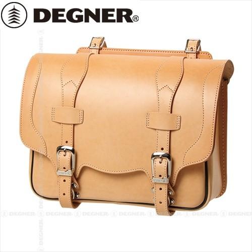 DEGNER（デグナー） 送料無料 SB-50 レザーサドルバッグ タン 9L
