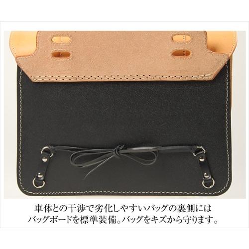 DEGNER（デグナー） 送料無料 SB-50 レザーサドルバッグ タン 9L 