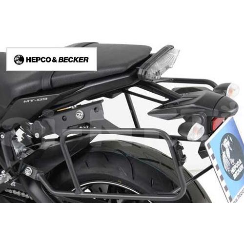 HEPCO&BECKER ヘプコ＆ベッカー MT-09 サイドキャリア Lock-it アンスラサイト 6504536-0005 サイドケースホルダー