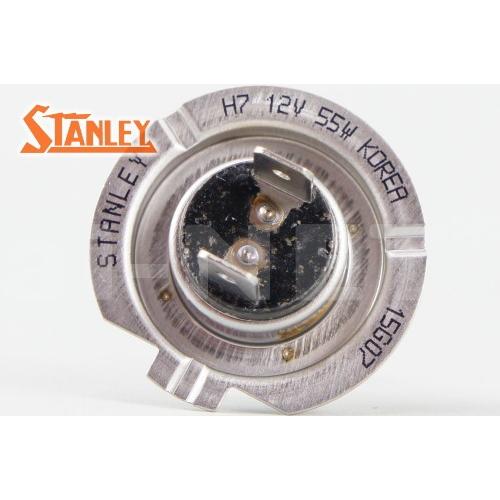 けんページ 3本セット シルバーウイング600 STANLEY スタンレー ハロゲン ヘッドライトバルブ