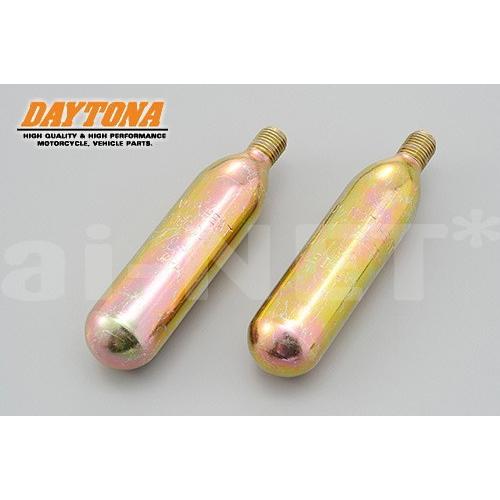 専用品 DAYTONA（デイトナ） パンク修理キット 補修用 エアボンベ2本セット