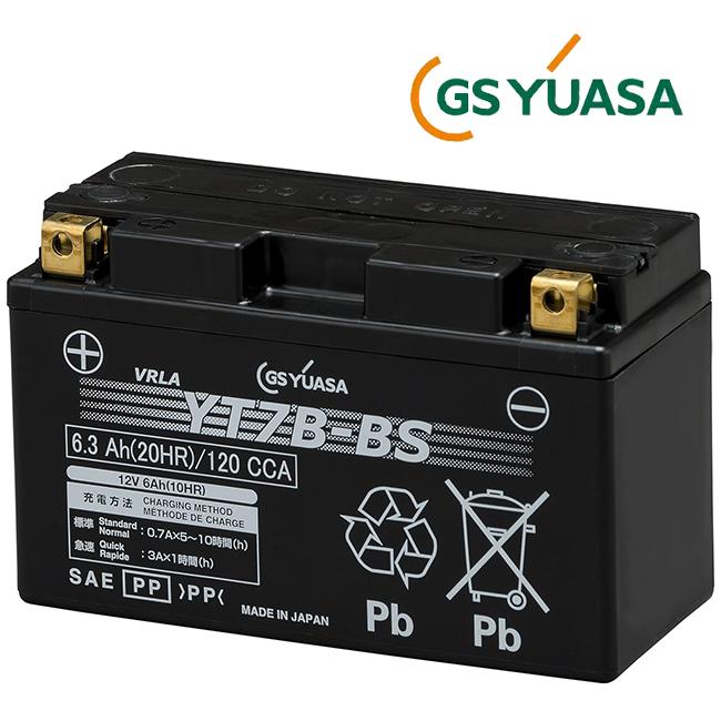 GSユアサバッテリー GT7B-4/FT7B-4/互換バッテリー YT7B-BS : アイ 