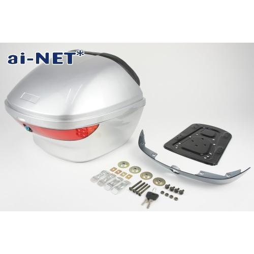 納期未定 入荷後発送 送料無料 aiNET製 VTR250 / VTR-F 用 リアボックス ＆ リアキャリア セット (28Lボックス A8011L) リヤキャリア リアケース｜horidashi｜06