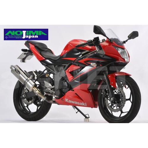 送料無料 ノジマ NOJIMA GTミドルスリップオン Ninja250SL/ニンジャ250SL 15 マフラー
