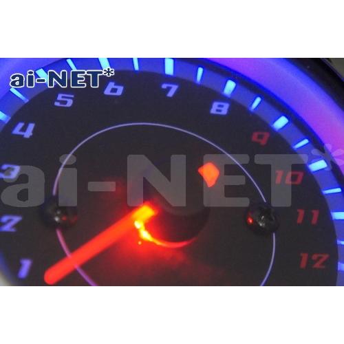 aiNET（アイネット） エストレヤ タコメーター 電気式 ブラックパネル
