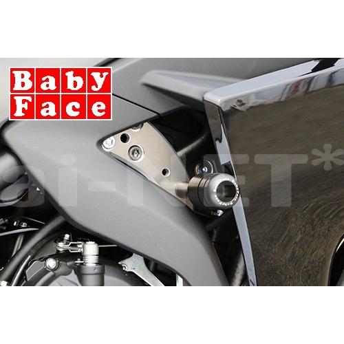 セール特価 YZF-R25 YZF-R3 ベビーフェイス Baby Face スポーツライド エンジンスライダー フレームスライダー 006-SY018Fa｜horidashi