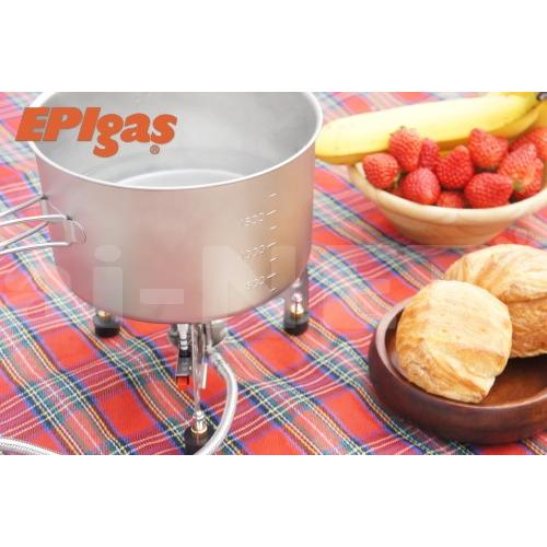 EPIgas(イーピーアイ) TS-105 ATSチタンクッカー TYPE-2 L[TS105EPIGAS] 返品種別A TS-105 ATSチタンクッカー TYPE-2 L 携帯調理器 高級チタンクッカー 超