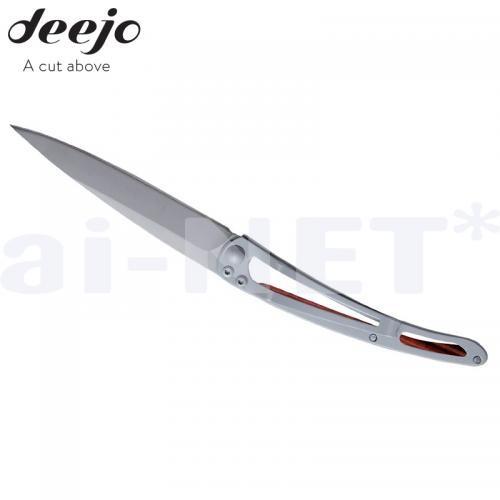 deejo(ディージョ) DJ-1005 wood 37g coralwood[DJ1005DEEJO] 返品種別A DEEJO/ディージョ wood 37g coralwood 小型軽量ナイフ DJ-1005