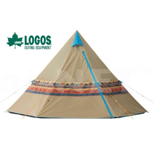 LOGOS ロゴス Tepee ナバホ400 71806500 ツーリングテント 2人用 3人用 モノポール型テント ティピ 三角テント ツーリングキャンプ｜horidashi｜02