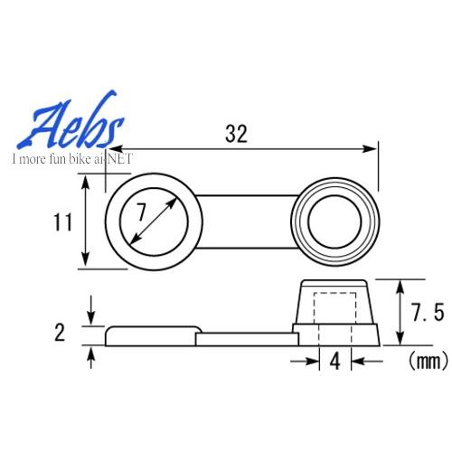 ブリードラバーキャップ 2個セット 12ヶ月保証 Aebs エービス
