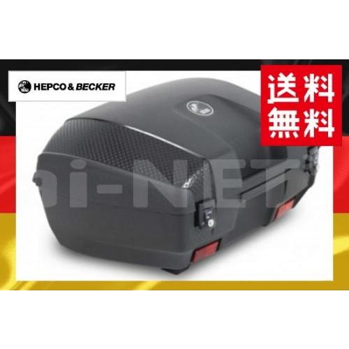 HEPCO\u0026BECKER へプコ\u0026ベッカー JUNIOR ジュニア トップケース55 ブラック 容量:55L(610047-0001)(大型リアボックス ハードケース)