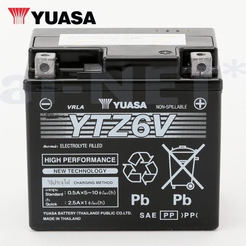 在庫有 ベストストア受賞 YTZ6V 送料無料 バイクバッテリー 24ヶ月保証