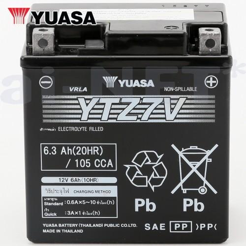 2年保証 YTZ7V ユアサ バッテリー YUASA NMAX NMAX155 トリシティ