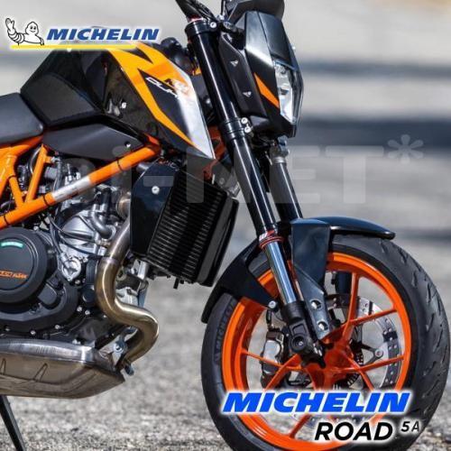 特価品 正規品 120/70ZR17 180/55ZR17 ミシュラン ROAD5A/ロード5A フロントタイヤ リアタイヤ 前後セット 112467 531021 MICHELINの画像