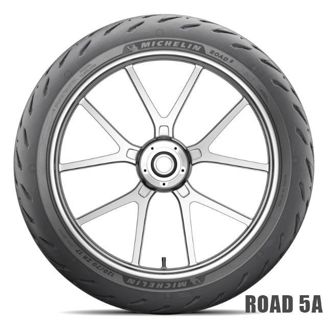 特価品 正規品 MICHELIN ミシュラン ROAD5A/ロード5A 120/70ZR17＆190/50ZR17 前後セット ロードスター ツーリング ハイグリップ CBR1000RR FZ1フェザー ZX-14Rの画像