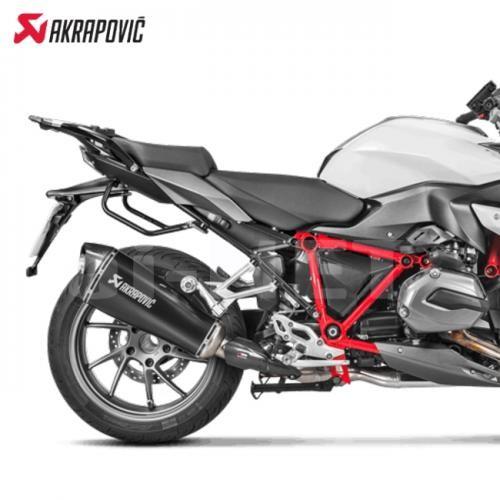 送料無料 AKRAPOVIC/アクラポビッチ BMW R1200R R1200RS スリップオン ブラックチタン Euro4 S-B12SO19-HLGBL レース専用 マフラー フルパワー｜horidashi｜04