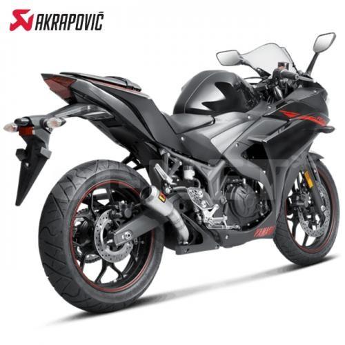 在庫有 AKRAPOVIC/アクラポビッチ YZF-R25 YZF-R3 MT-25 MT-03スリップ