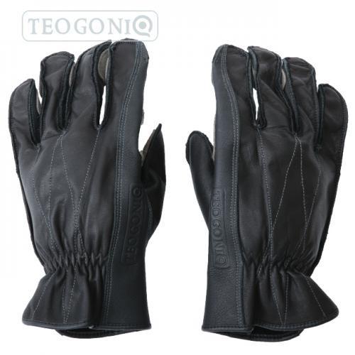 ウインターセール 送料無料 日本製 保証付 TEOGONIA/テオゴニア HRグローブ ヒートレジスタントグローブ A-03 焚き火グローブ 耐熱グローブ 牛革 アウトドア | TEOGONIA | 01