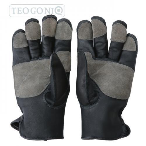 ウインターセール 送料無料 日本製 保証付 TEOGONIA/テオゴニア HRグローブ ヒートレジスタントグローブ A-03 焚き火グローブ 耐熱グローブ 牛革 アウトドア | TEOGONIA | 02