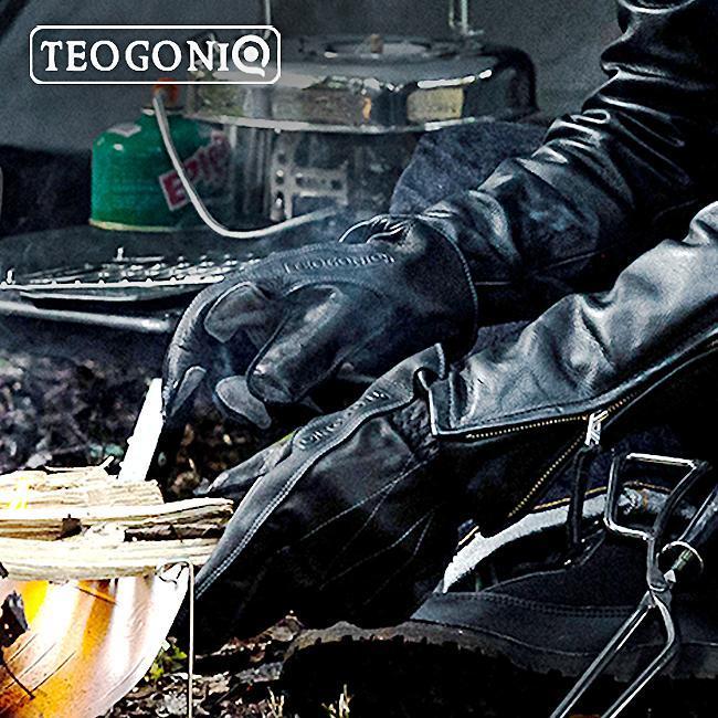 ウインターセール 送料無料 日本製 保証付 TEOGONIA/テオゴニア HRグローブ ヒートレジスタントグローブ A-03 焚き火グローブ 耐熱グローブ 牛革 アウトドア | TEOGONIA | 06