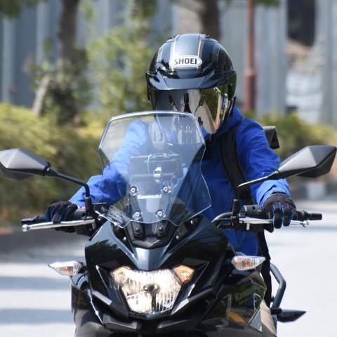 ワールドウォーク VERSYS ヴェルシス X250 スマートフォンホルダー用 マウンティングバーEX(versys-mount)スマホホルダー用アダプタの画像
