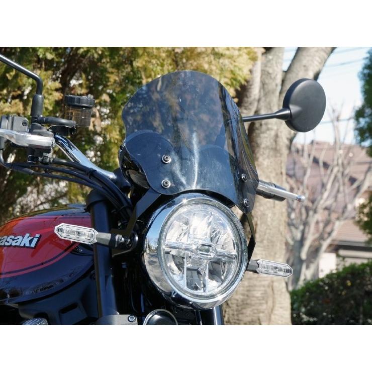 ワールドウォーク（WORLD WARK） スクリーン Z900RS用 ミドル スモーク