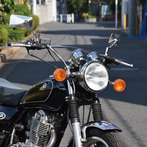 在庫有 VMXハンドルバー φ7/8インチ(22.2mm)バイク用 SR400 SR500 250TR エストレヤ エリミネーター250 W400 W600 W800 スクランブラーハンドル メッキ｜horidashi｜07