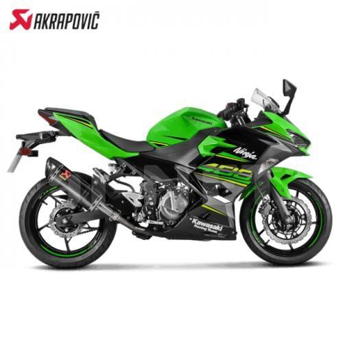 送料無料 AKRAPOVIC/アクラポビッチ カワサキ Ninja 250 Ninja 400 スリップオンライン ヘキサゴナル カーボン S-K4SO6-APC カスタムパーツ｜horidashi｜03