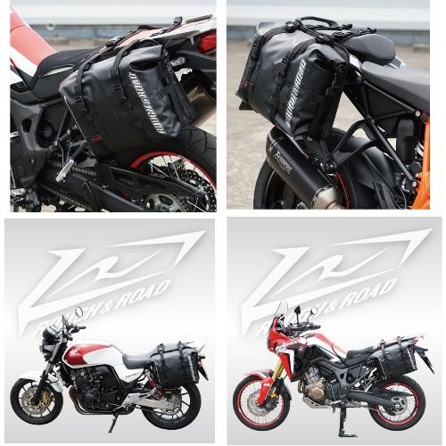 ラフ＆ロード AQA DRY ソロ サイドバッグ RR9307 ブラック 18L 防水