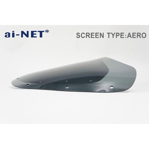 aiNET（バイク） (GSX400インパルス) ビキニカウル 黒/ブラック