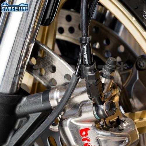 SWAGE-LINE スウェッジライン Z900RS フロントブレーキホース SWAGE-LINE スウェッジライン Z900RS フロントブレーキホース