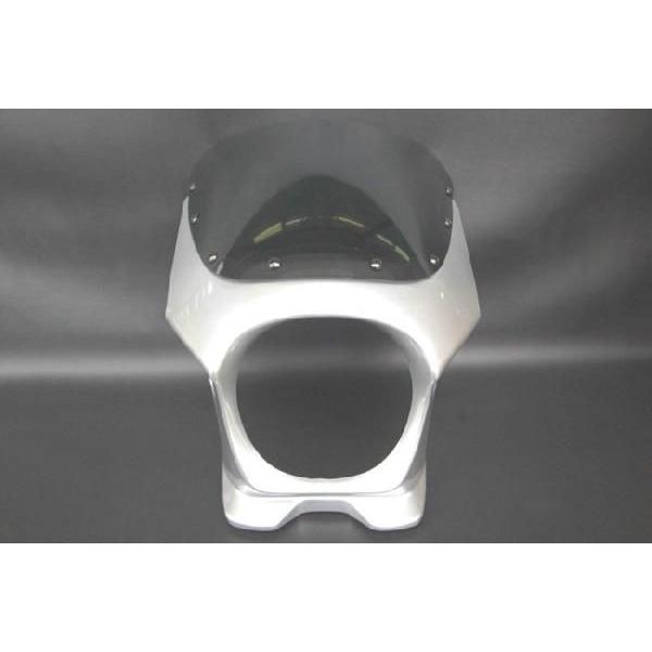 aiNET（バイク） (XJR400 XJR400R XJR400S) ビキニカウル 銀/シルバー