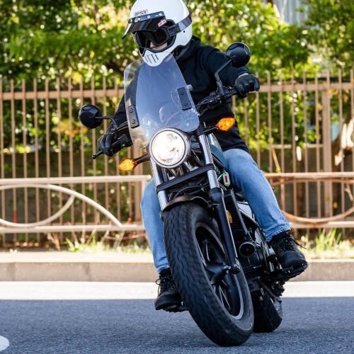 ガラスコーティングサービス施工済 6ヶ月保証付 CB750 スクリーンバイザー メーターバイザー 中型タイプ クリアスクリーン 風防 汎用 aiNET製　付属付｜horidashi｜05