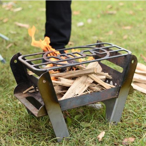 日本製 YOKA/ヨカ 焚き火台 COOKING FIRE PIT SOLO+グリルセット 日本製 YOKA/ヨカ 焚き火台 COOKING FIRE PIT SOLO+グリルセット