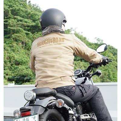 ラフ＆ロード RR7691 N-1R ボア ウインタージャケット FP ブラック