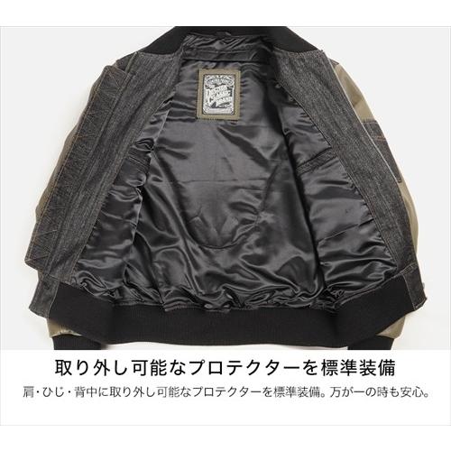DEGNER（デグナー） デグナー19WJ-18 レザーデニムコンビジャケット
