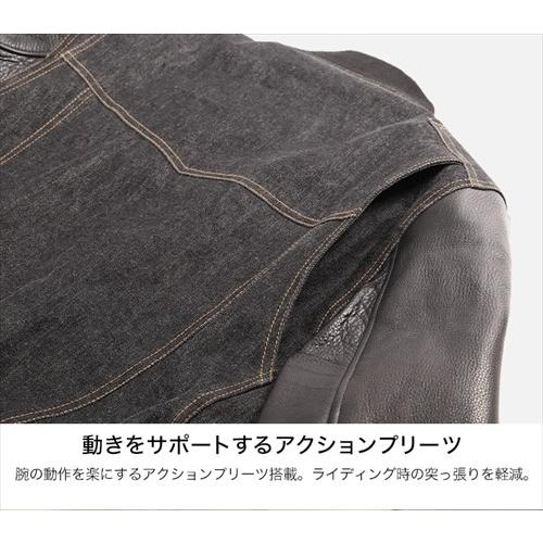 DEGNER（デグナー） デグナー19WJ-18 レザーデニムコンビジャケット
