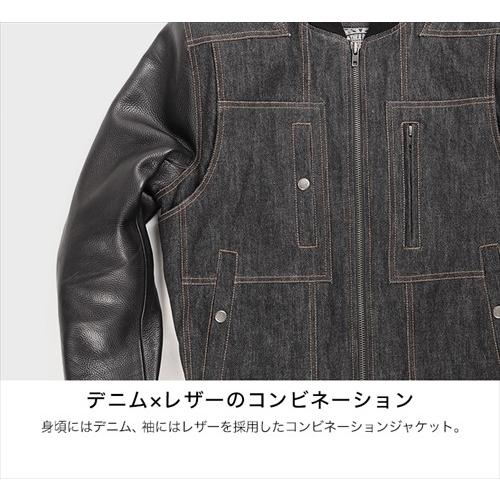 DEGNER（デグナー） デグナー19WJ-18 レザーデニムコンビジャケット