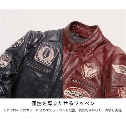 DEGNER（デグナー） デグナー19WJ-24 レザージャケット ブラウン