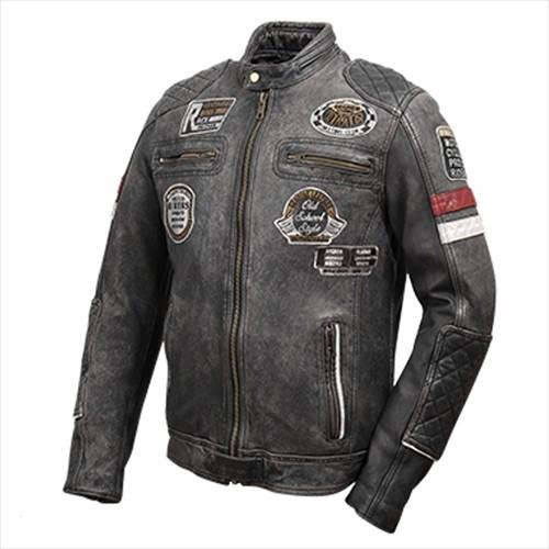 DEGNER デグナー19WJ-13 ワックスシープレザージャケット ブラック サイズ2XL