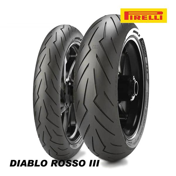 PIRELLI（ピレリ） 国内正規品 ディアブロ ロッソ3 ラジアルタイヤ 120