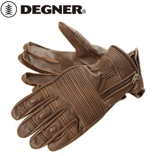 DEGNER デグナー TG-34 ヴィンテージレザーグローブ ブラウン サイズS 爆買