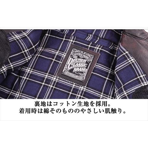 DEGNER デグナー 18SJ-6 ゴートレザージャケット ワイン サイズ DEGNER デグナー 18SJ-6 ゴートレザージャケット ワイン サイズ