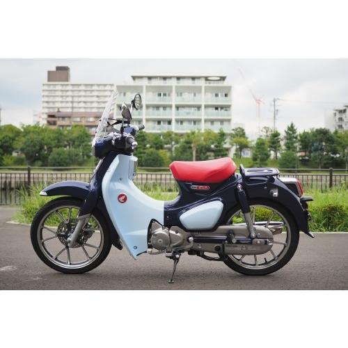 スクリーン ワールドウォーク スーパーカブC125 クロスカブ110用 ウインドスクリーン クリア メーターバイザー ウインドシールド_3