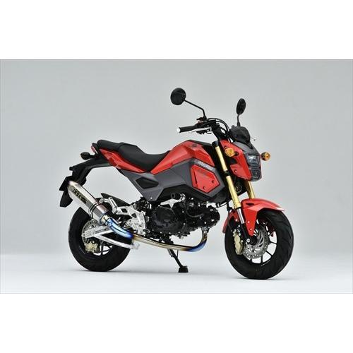 送料無料 オーヴァー OVER TT-Formula RS フルチタン マフラー GROM 13-15/16- オーバーレーシングの画像