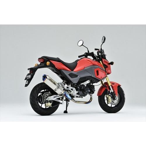 送料無料 オーヴァー OVER TT-Formula RS フルチタン マフラー GROM 13-15/16- オーバーレーシングの画像