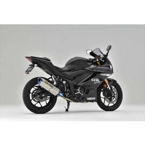 送料無料 オーヴァー OVER TT-Formula RS チタン 2-1 YZF-R3 19- オーバーレーシング JMCA認証の画像