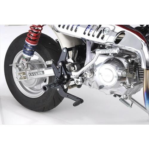 送料無料 オーヴァー OVER バックステップ レーシングタイプ/BLK MONKEY(ドラム) オーバーレーシング_1