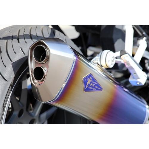 送料無料 アールズギア BMW 水冷R1200R/RS用 マフラー リアルSP